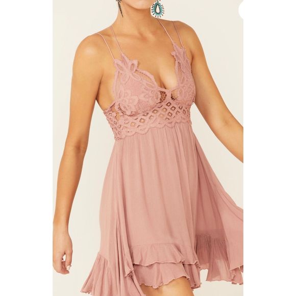 NWT rose Adella slip dress - Picture 3 of 6